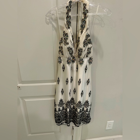 tony bowls beaded dress Cata Wedding Dress main image 0